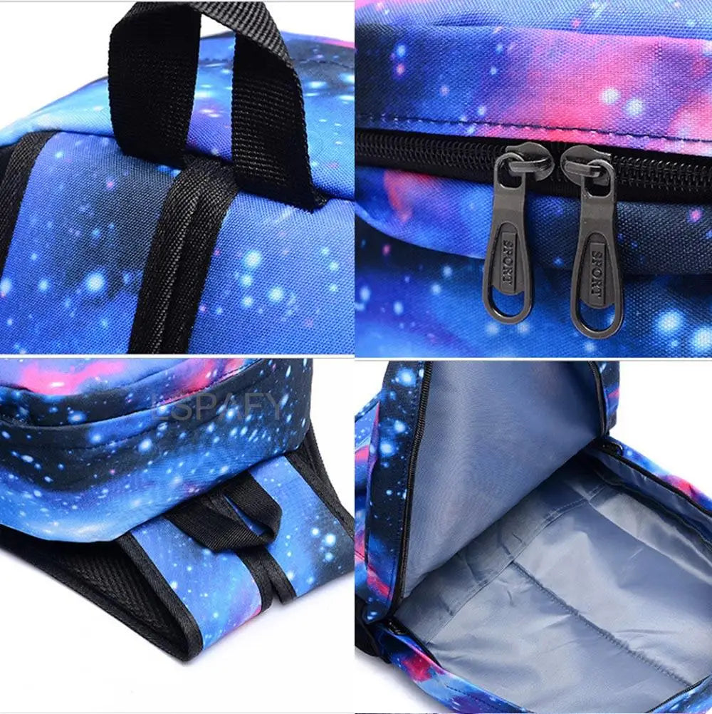 New Roblox Backpack Large Capacity School Bag 3Pcs Set