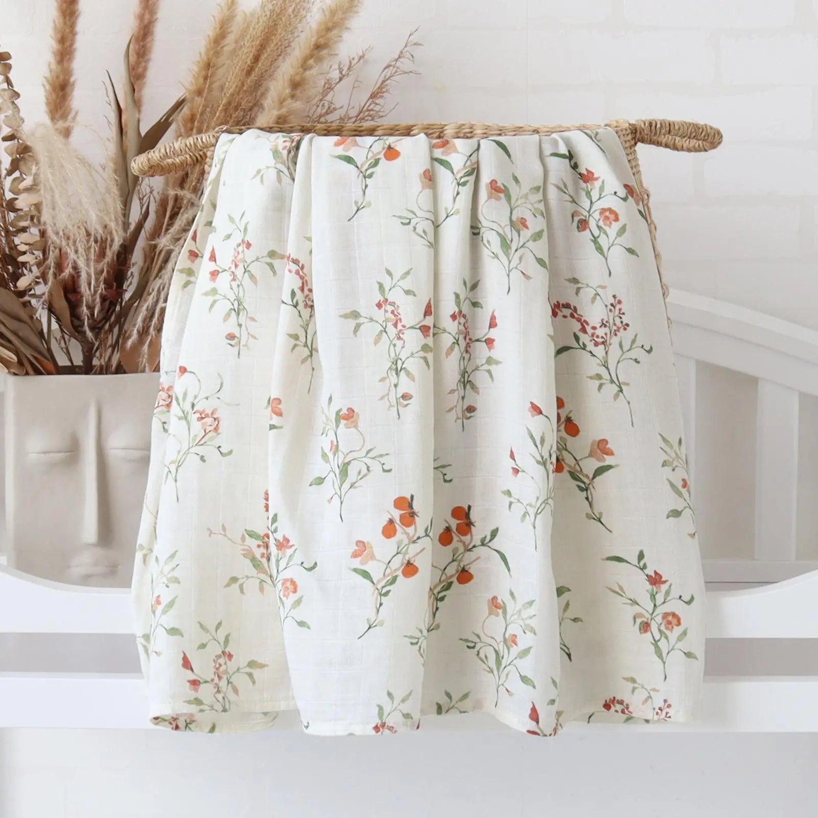 Muslin Swaddle Blanket Baby Bamboo Cotton 60X60 / 120X120