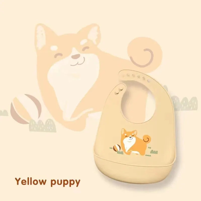 Baby Bibs Adjustable Waterproof Saliva Dripping Bib